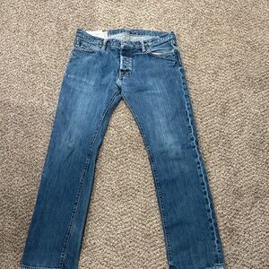 Abercrombie & Fitch Straight Blue Jeans